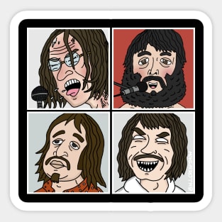 THE BEATLES "Let It Be" Parody Sticker